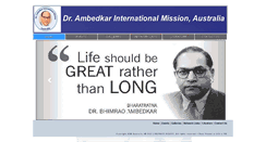 Desktop Screenshot of ambedkarmission.net